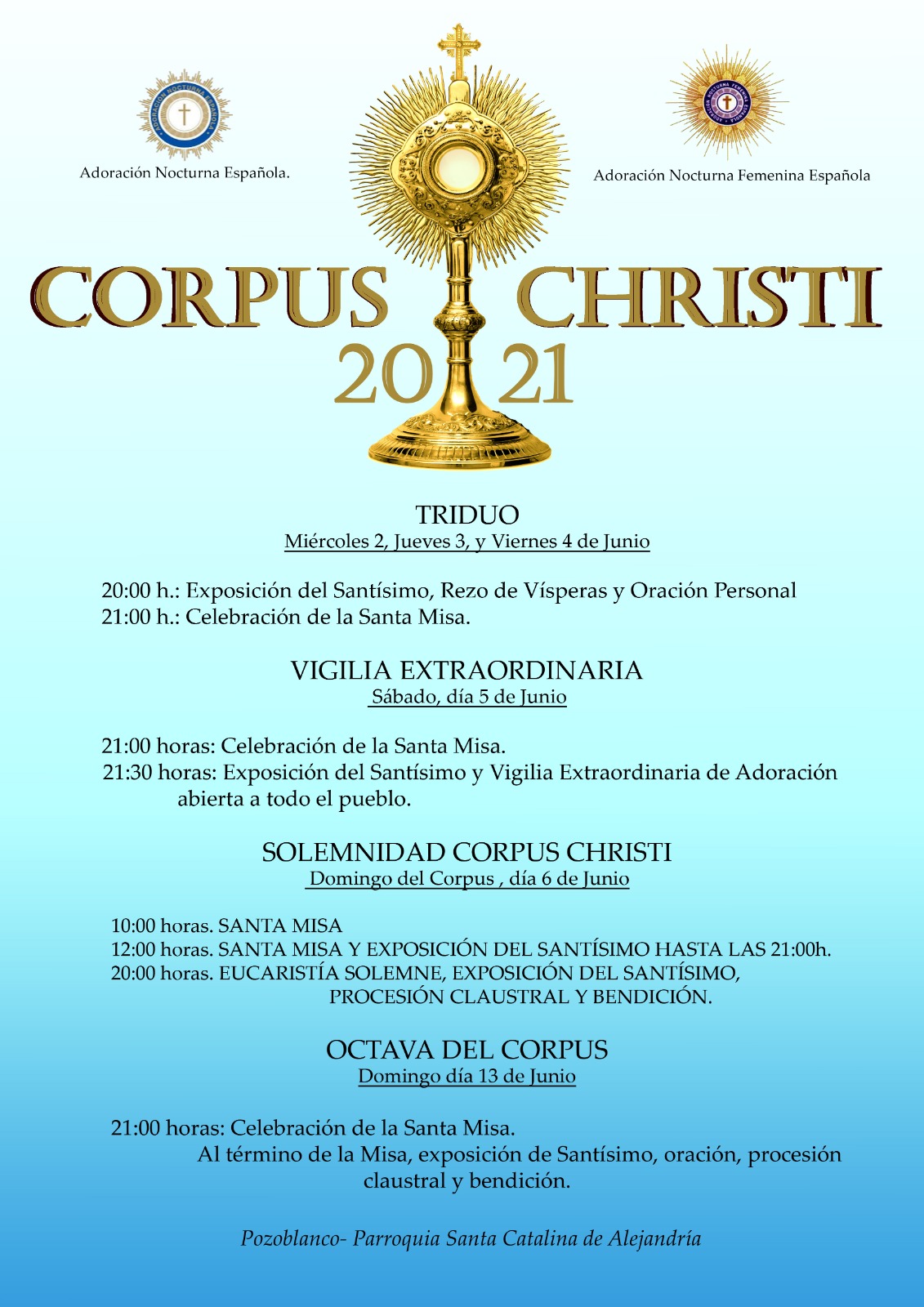 Corpus Christi 2021 Pozoblanco